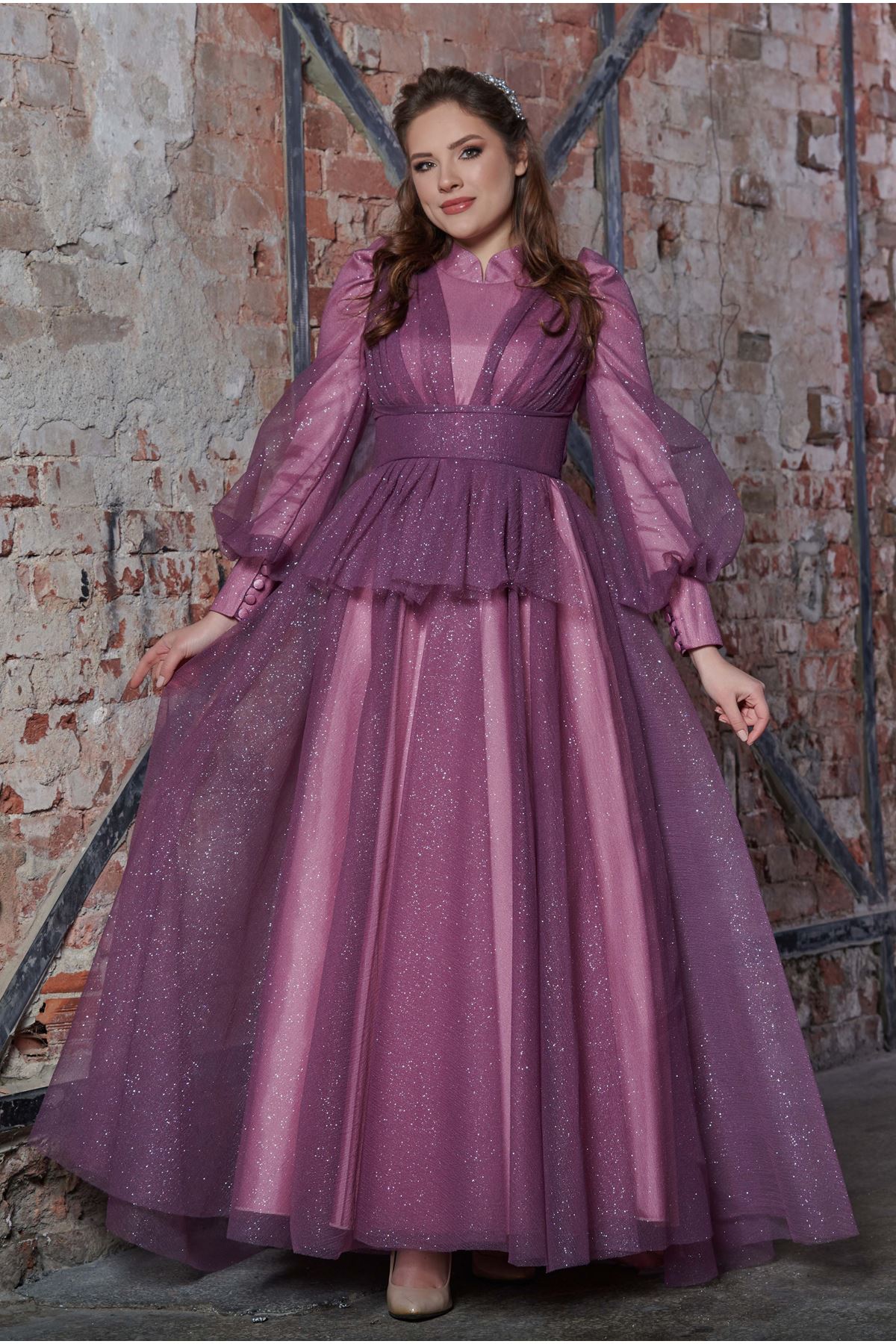 Lucia Evening Dress Lilac