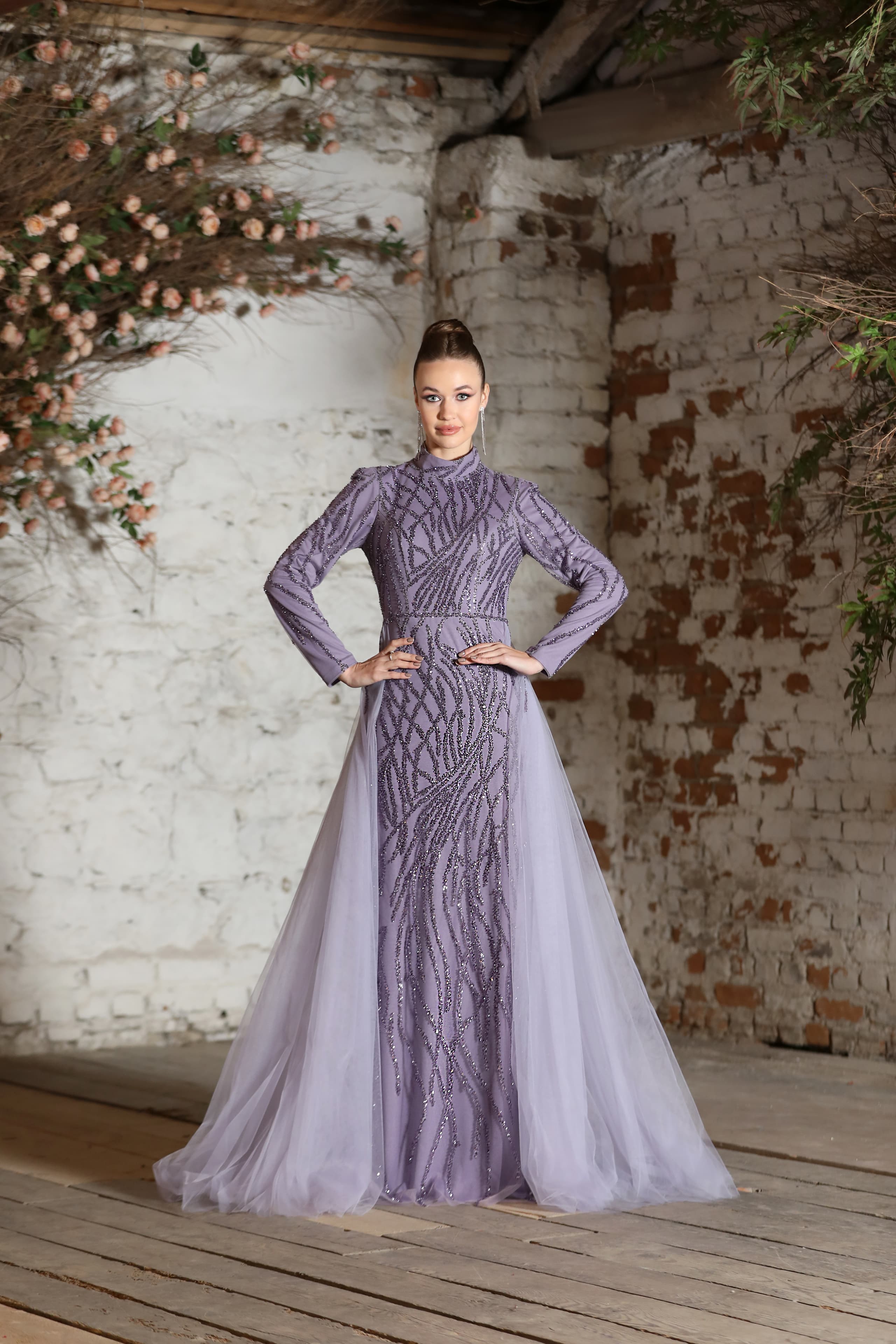 Afitap Evening Dress - Lilac