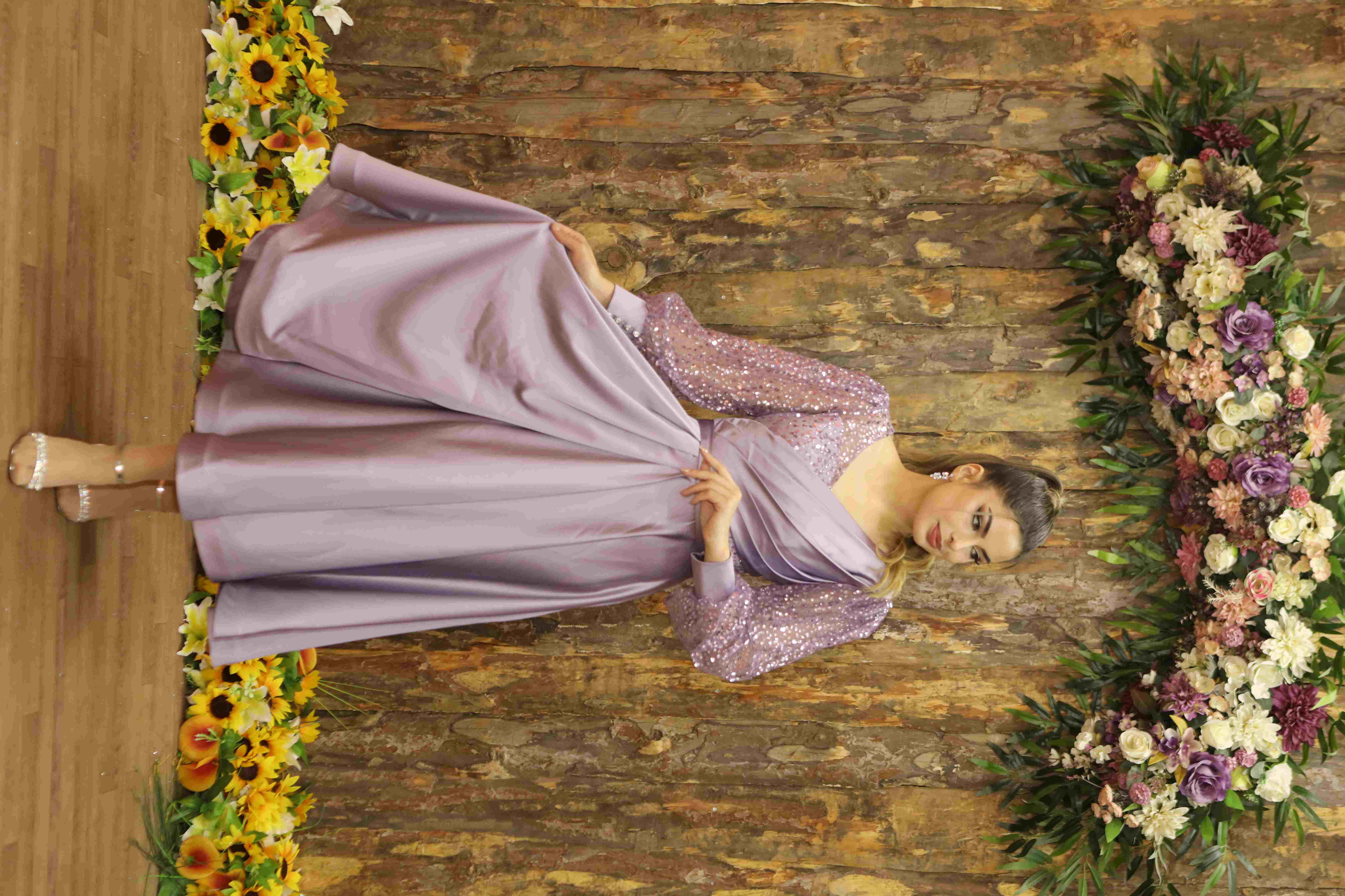 Beril Dress Lilac