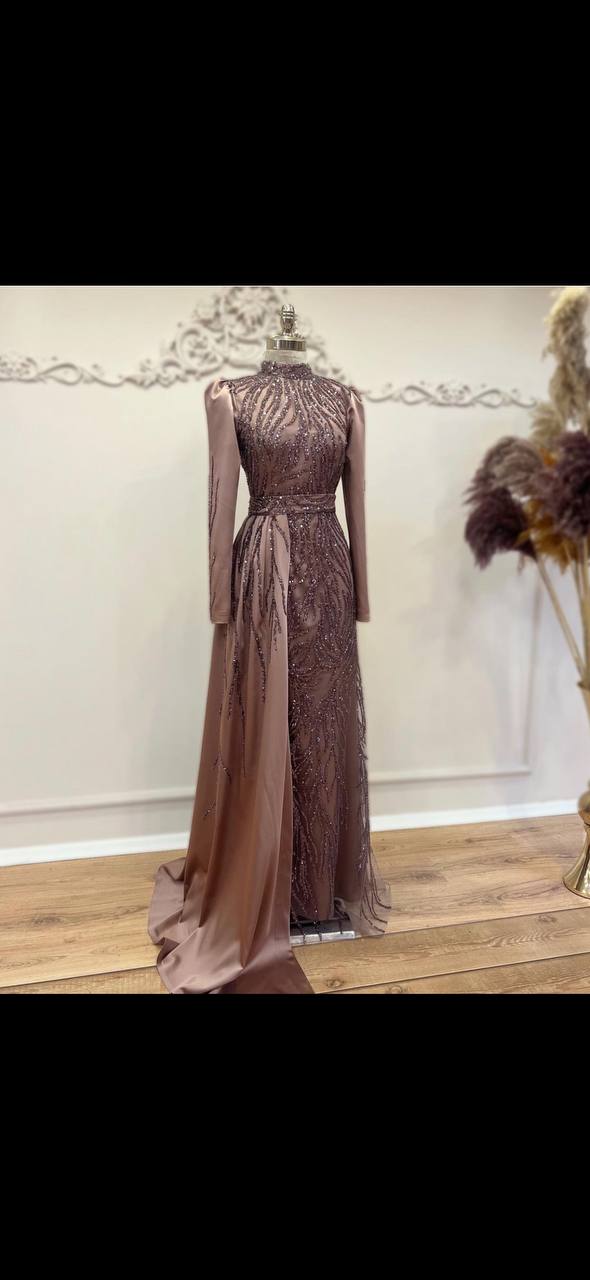 Zühre Evening Dress Copper